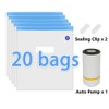 10-Pack 3D Printer Filament Vacuum Storage Bags for PLA, ABS