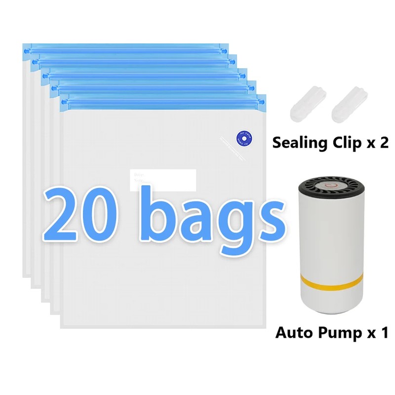 10-Pack 3D Printer Filament Vacuum Storage Bags for PLA, ABS