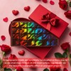 Ziliny Christmas Flame Candy Molds Holographic Chocolate Mold Silicone