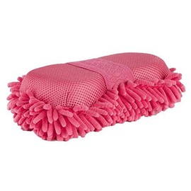 Lincoln Microfibre Grooming Sponge - Horse & Pony Grooming - Pink