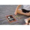 Kit Mini Blackboard Chalkboard 17.5 x 13.5 cm with 1