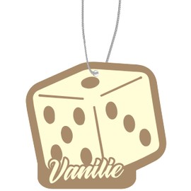 2 x Vanilla Cube Scented Cube, Car Fragrance Tree, Funny Car Fragrance Dispenser, Car Air Freshener, Car Air Freshener, Fragrance Tree Set Car