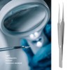 Maintenance Tweezer 0.15mm Precision Sharp Pointed Tip for Microscope Fingerprint