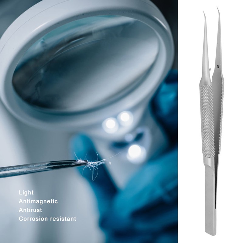 Maintenance Tweezer 0.15mm Precision Sharp Pointed Tip for Microscope Fingerprint