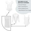Aenmt Women’s Bodysuit Extender, Removable and Washable Bodysuit Crotch Extender