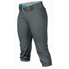 EASTON PROWESS Softball Pant, Girl's, Medium, Charcoal