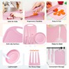 Kindermesser 5-teiliges Kinder Messer Sicherheit Küchenmesser Set zum Schneiden Kochen