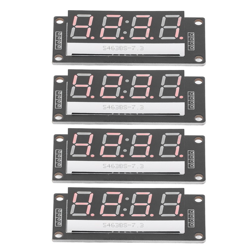 4 Set 4 Digit Digital Tube LED Display Board 7