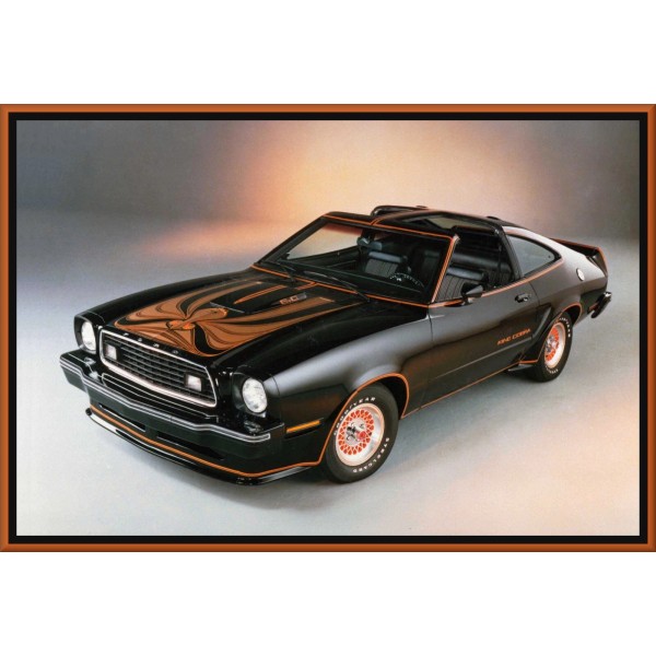 1978 Ford MUSTANG KING COBRA T-top, BLACK, Toolbox/Locker