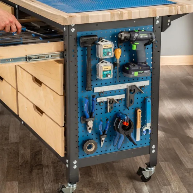 ROCKLER Hang-Tight 32-Piece Pegboard Hooks Kit – Locking Tool Organizer