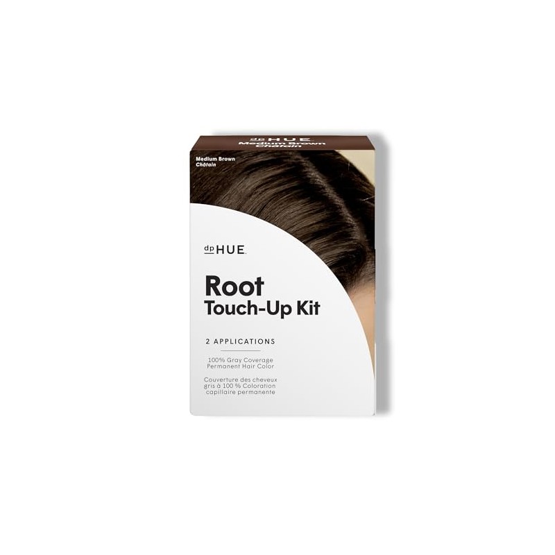 Dphue Root Touch-up Kit - 6.0 Medium Brown 2 Applications