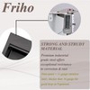 Friho Drop in Black Bar Sink, 15x15 Inch Stainless Steel