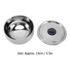 Stainless Steel Bowl 2 Layer Rustproof Thermal Insulation for Rice