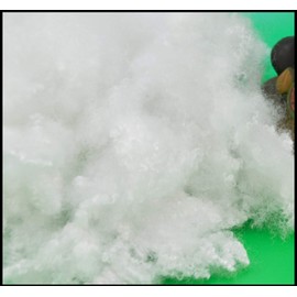 Extra Soft & Pure Virgin Hollow Fibre Stuffing - Toys, Pillows, Cushion, Ped Beds - Filling Teddy Bear - Anti-Allergenic - Soft White 100% Polyester High Grade Soft Hollow Fibre (250 GRAMS)