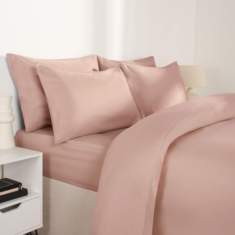 Brentfords Pillow Cases 2 Pack, Housewife Pillowcases Bed Pillow Soft
