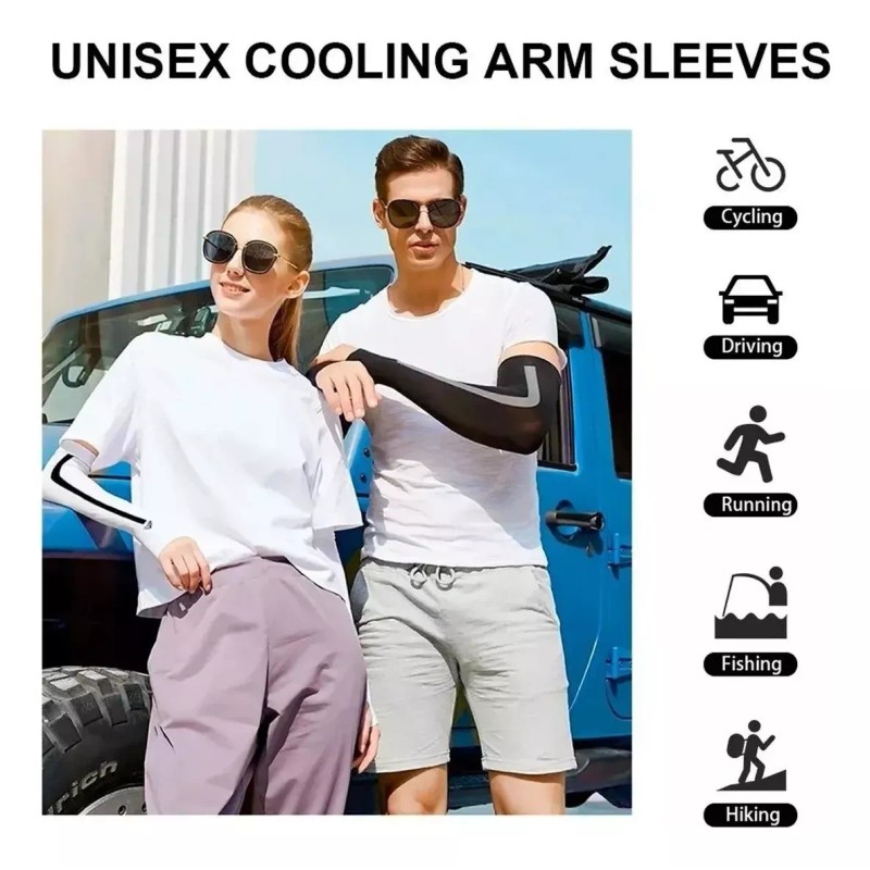 Compraymas Manga Protección Rayos Uv Solares Lycra Transpirable Brazos