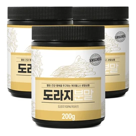 K Wellness Domestic bellflower root powder 200g x 3 / 케이웰니스 국내산 도라지가루 200g x 3