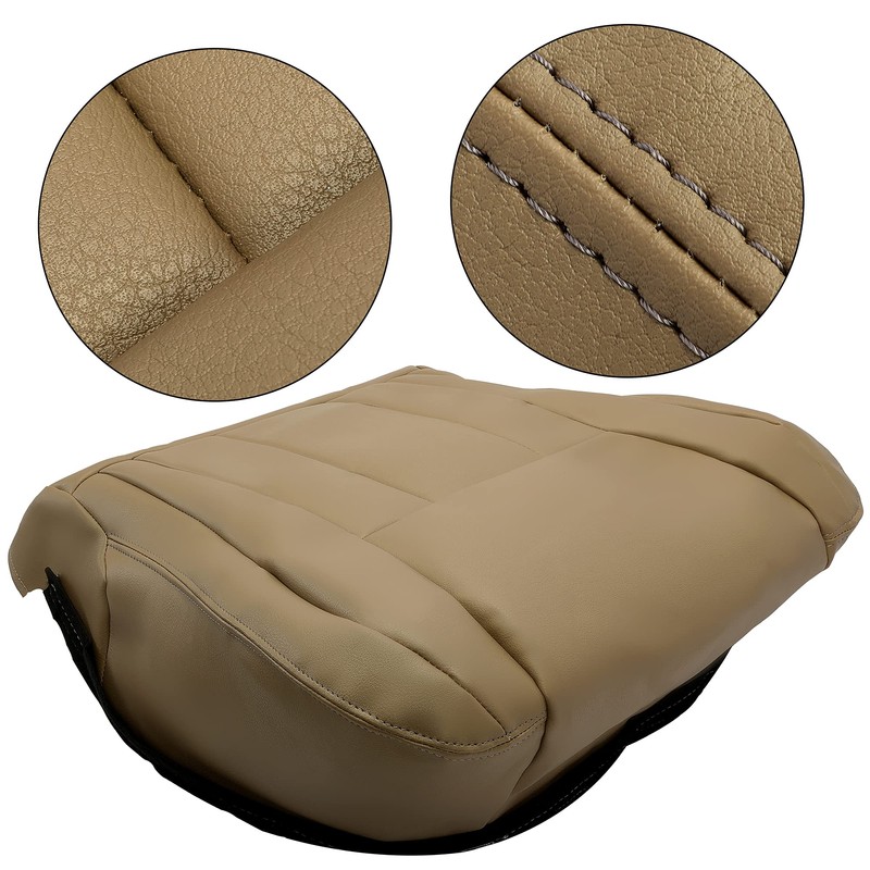KUAFU Seat Bottom Cover Tan Compatible with 1996 1997 1998