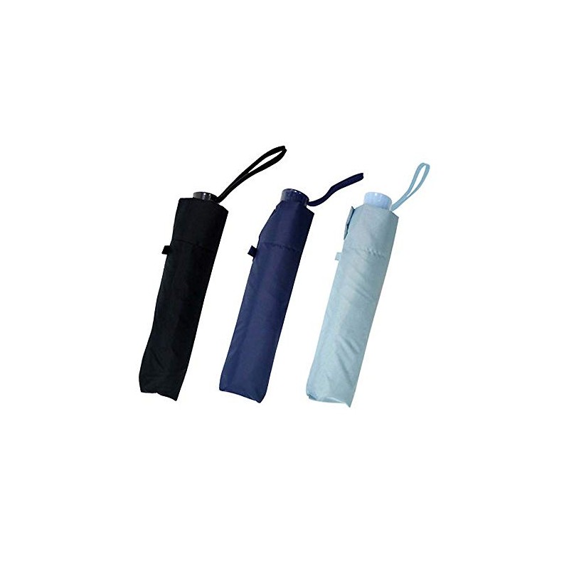 Ito Shoten 5039-BK Folding Umbrella, Black, 23.6 inches (60 cm),