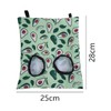 ZONADAH Rabbit Hay Feeder Hanging Rabbit Hay Feeder Bag with