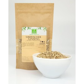 Eleutherococcus Senticosus Siberian Ginseng 100 g from the Green Essence - Ginseng Root Cut - Vegan