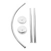 Shower Curtain Rod Stainless Steel Curved Shower Curtain Rod Punch