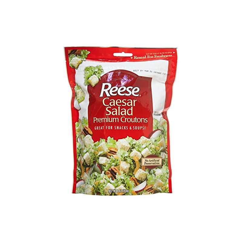 Reese Croutons - Caesar Salad - 6 Ounces