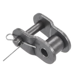 Kozelo 16Pcs #40 Roller Chain Connecting Links - [1/2" Pitch] 08A Chain Master Connector Link Roller for Industrial Machinery Use, Carbon Steel