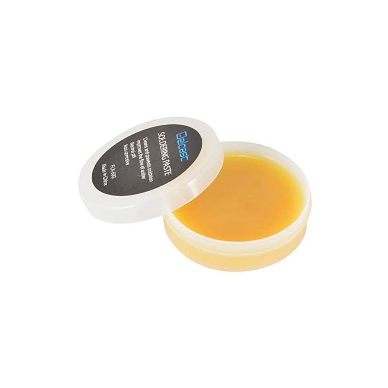 Delcast Rosin Paste Soldering Flux for Electronics Circuit Boards and