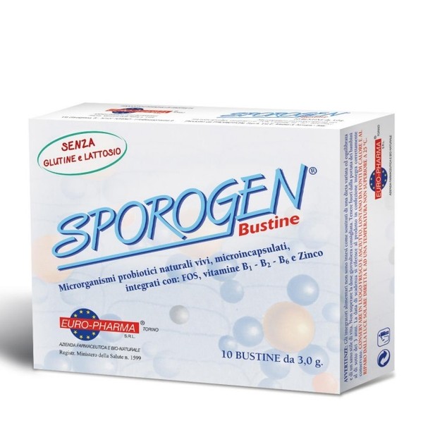 Bionat Sporogen Bustine Anti-Diarrhea, 10x3g