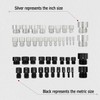findmall 44 PCS Nut and Bolt Gauges - 23 Inch