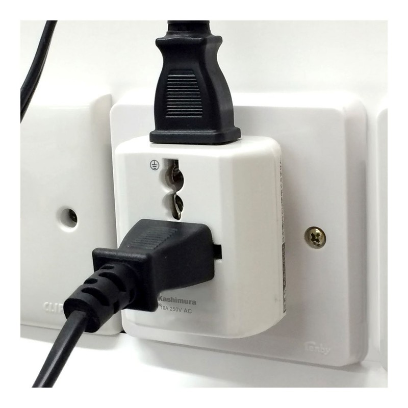 TI-164 A/C/O/SE/BF Type 2-gang Conversion Plug for International Travel