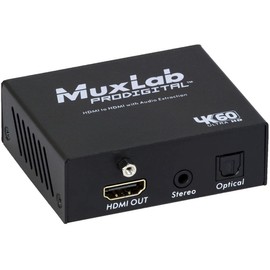 Muxlab 4K UHD HDMI to HDMI Extender with Audio Extraction