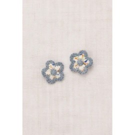 Lip Care Product, misyaaen Puff 26SS Kids Hairpin MEDIUM FLOWER CLIP SET K1045S26-A08 for daily makeup and personal care, portable beauty accessory, Korean