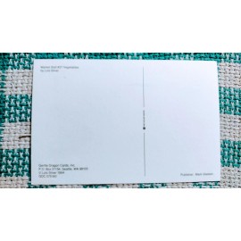 GENTLE DRAGON CARDS INC SEATTLE WA BEAUTIFUL POST CARD MARKET STALL# 37  VEGETABLES  PIKE PLACE MARKET SEATTLE WASH