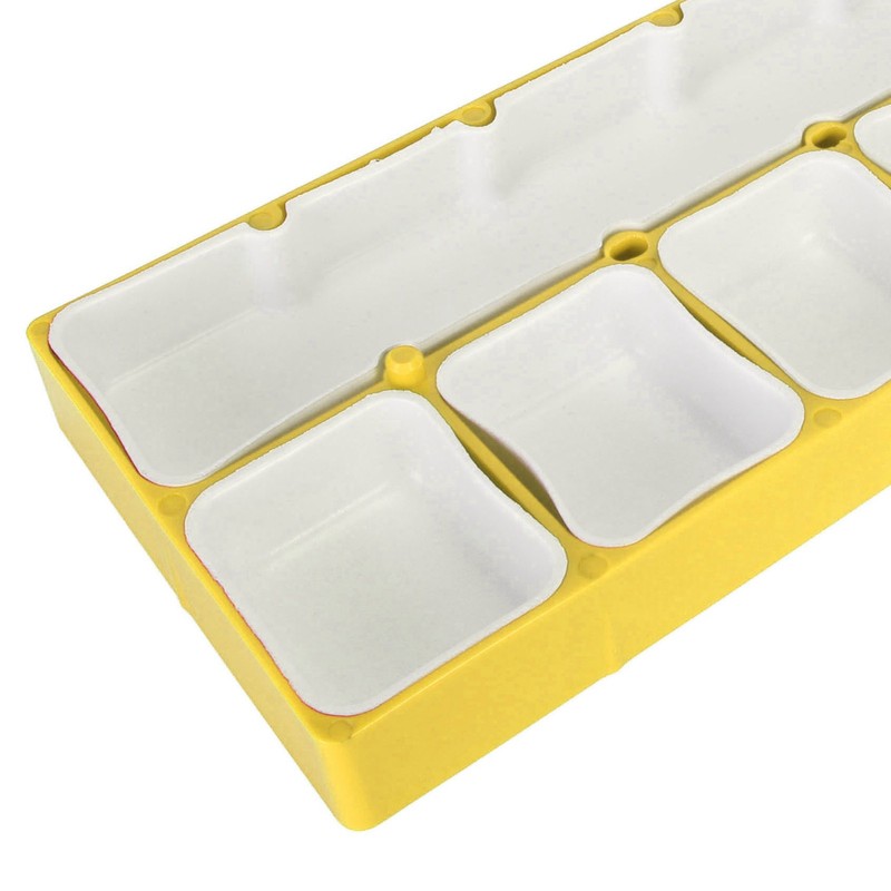 Watch Parts Storage Box Stackable 5 Compartments Acrylic Rubber Watch