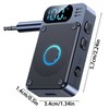 Wireless Transmitter - Car Transmitter Wireless,3.5mm Receiver Audio Converter with
