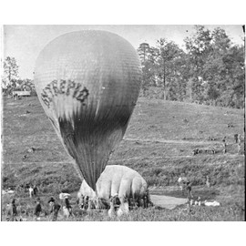 New 11x14 Civil War Photo: Federal Observation Balloon"Intrepid" at Fair Oaks
