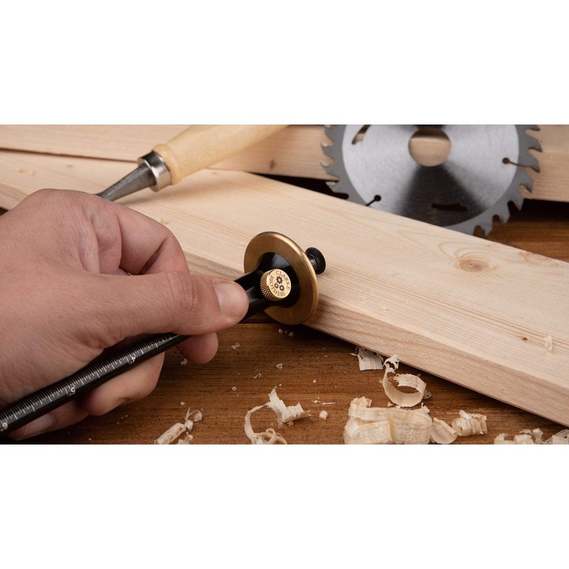 Clarke Brothers Wheel Marking Gauge - Woodworking Marking Scriber Kit