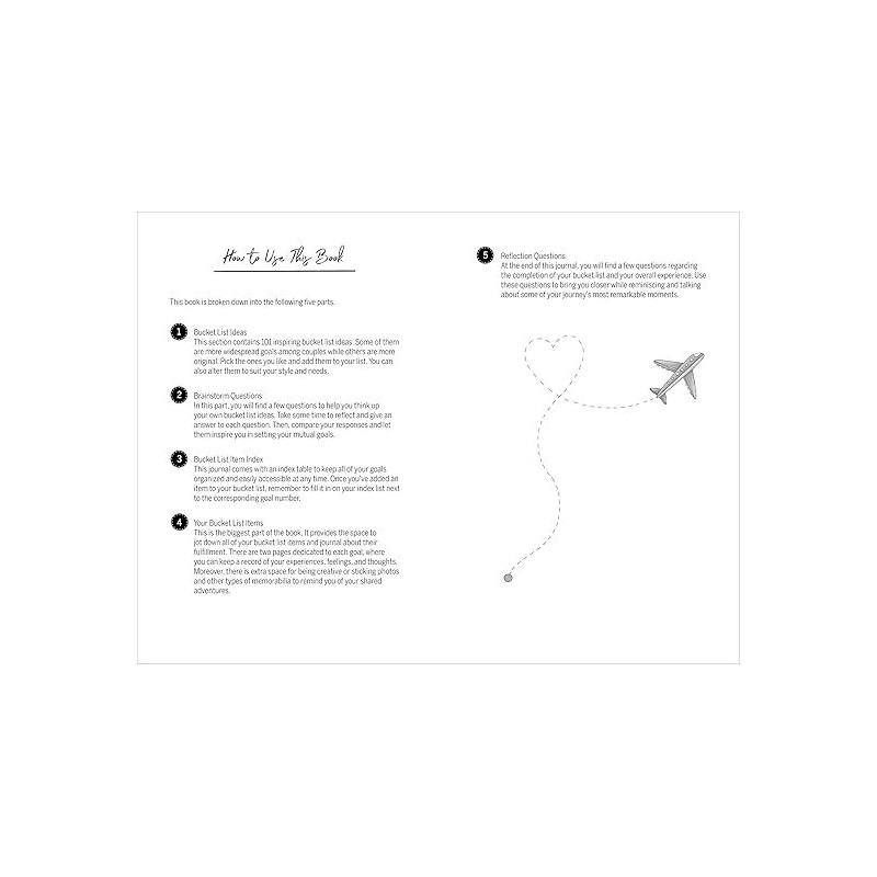N/A Our Bucket List Couples Journal – Dream Life Planner