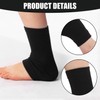 CWPFVQA 2 Pairs Ankle Support Football Black Ankle Support Football