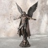 Ascending Saint Michael Archangel Statue 11-inch