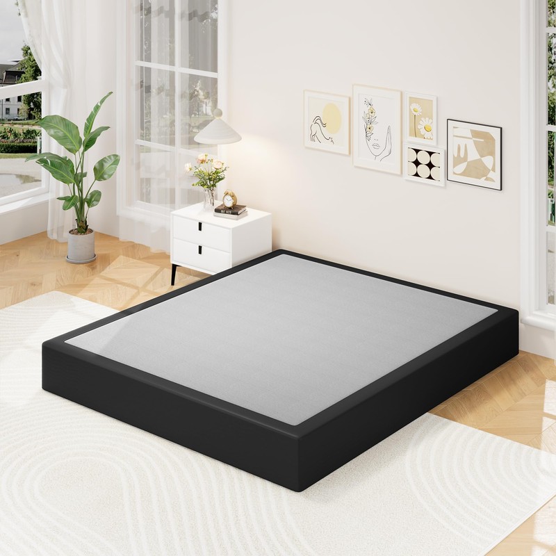 Awesofurni Queen Box Spring, 10 Inch High Profile Box Spring