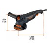 Truper Esmeriladora 4 1/2'' Ind. 1,200 W Truper 12873 Color