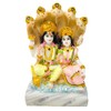 Vishnu Laxmi Murti Marble Idol, Gift Idol, Showpiece Vishnu Laxmi