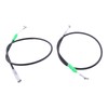 IEQFUE 2PCS Front Door Cable Assembly 69710-0C010 Compatible with Toyota
