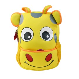 Emartbuy Kids Cute Smart Backpack Rucksack School Nursery Travel Bag - Cow Yellow