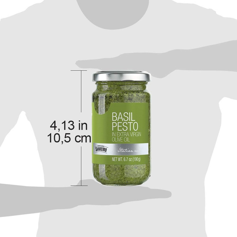 Compagnia Sanremo Pesto DOP Basil Pesto, 6.7 oz