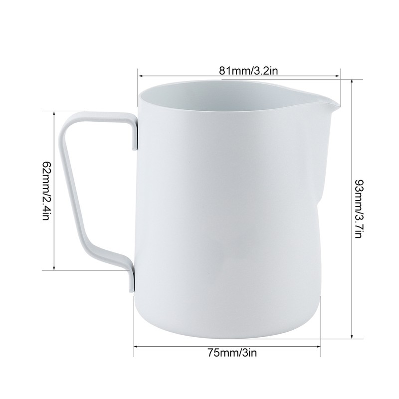 350ml Stainless Steel Milk Frothing Pitcher Coffee Cup Latte Art
