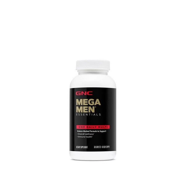 GNC Mega Men Essentials One Daily Multivitamin | Supports Overall
